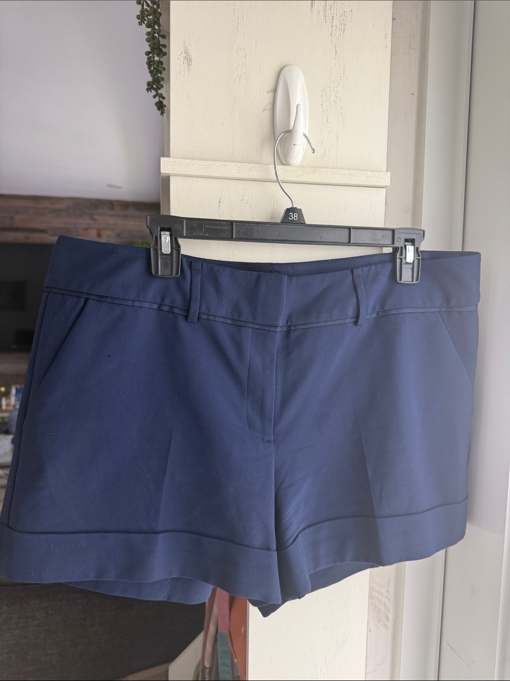 7th Avenue Navy Women’s Shorts - Classic Tailored Fit